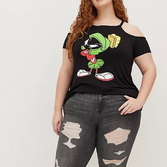 NWT Torrid Looney Tunes Marvin The Martian Top - Picture 2 of 11
